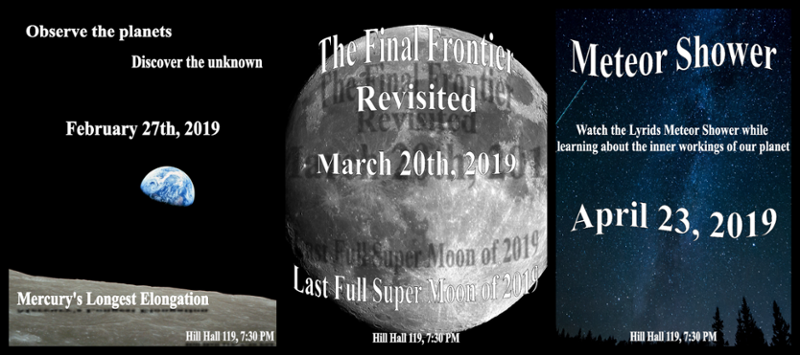 Astronomy Night Flyers