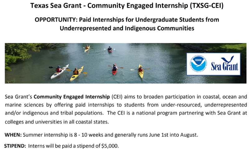 TX Sea Grant CEI