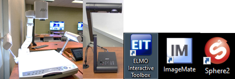 Software on PC to connect with Document Cameras