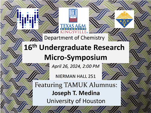 16th Undergraduate Research Microsymposium Flyer