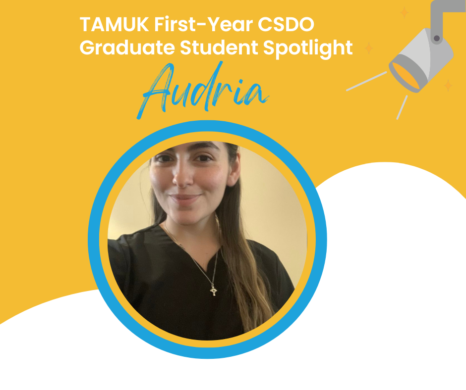 Audria First Year Spotlight