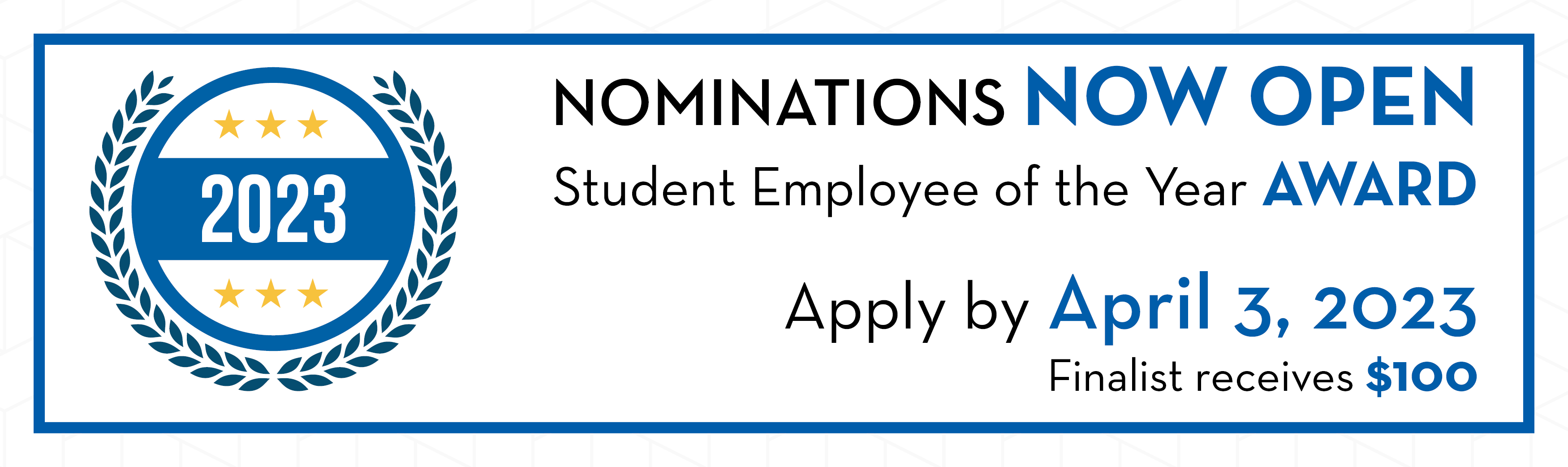 Student Employee of the Year