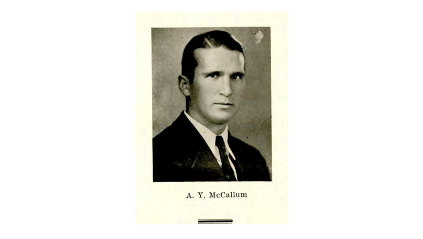 A.Y. “Bud” McCallum