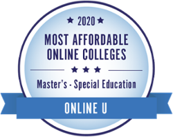 Recognition from Online U for one of the most affordable online colleges in 2020