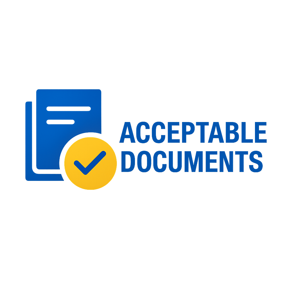 Acceptable Documents
