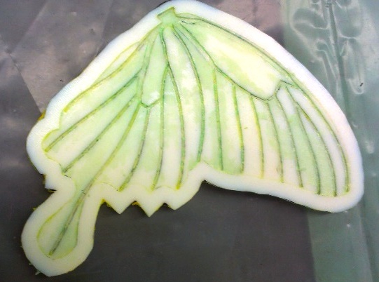 Butterfly mold PVA