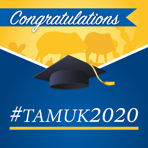 Congratulations #tamuk2020