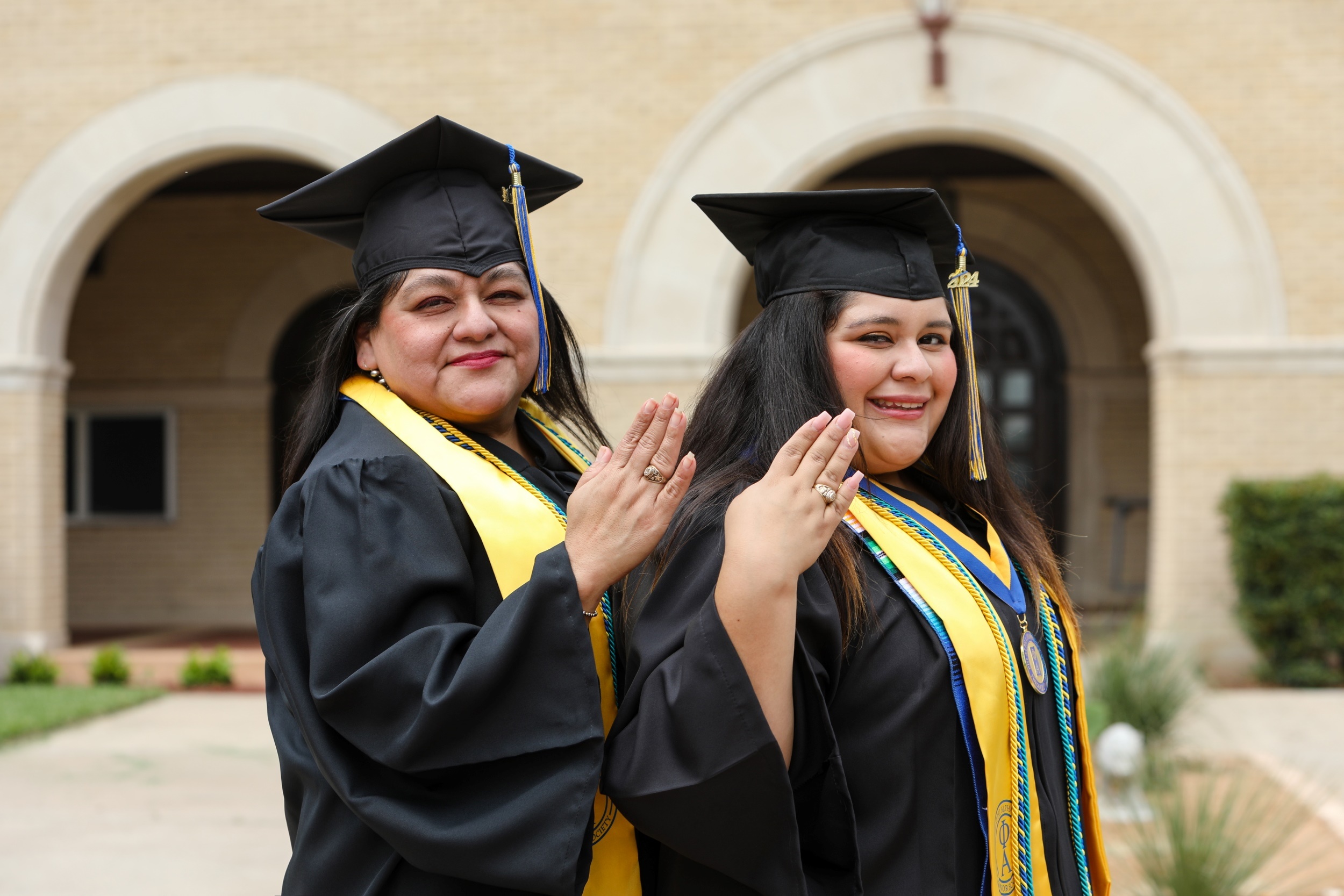 Erica Esquivel and Abigail Alexis Hernandez-Meza