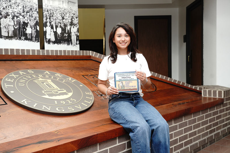 Leeya Flores Environmental Award photo