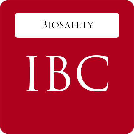 Institutional Biosafety Committee IBC image link below