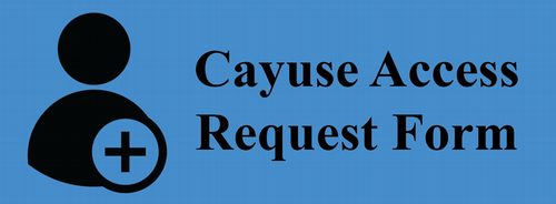 Cayuse Access Request Form Logo