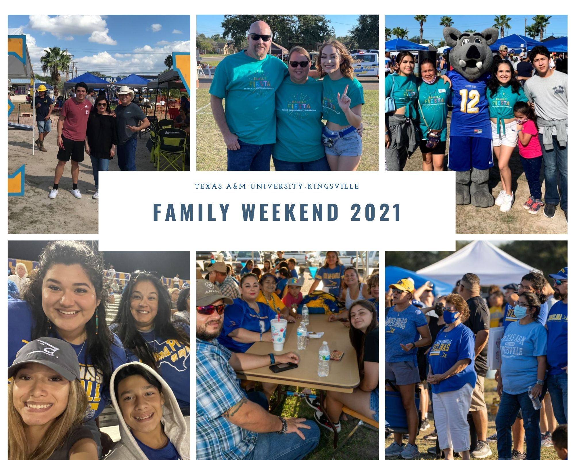 Family Weekend photo collage