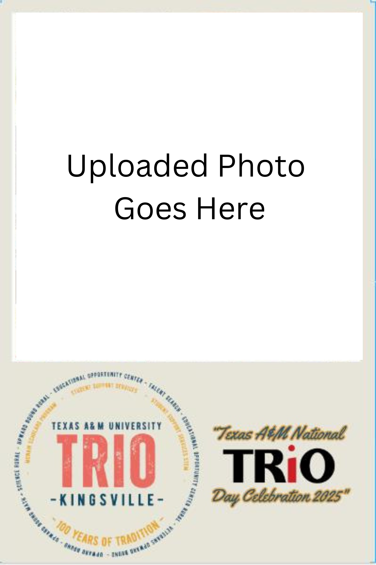 Photoboxx example image with decorative footer.