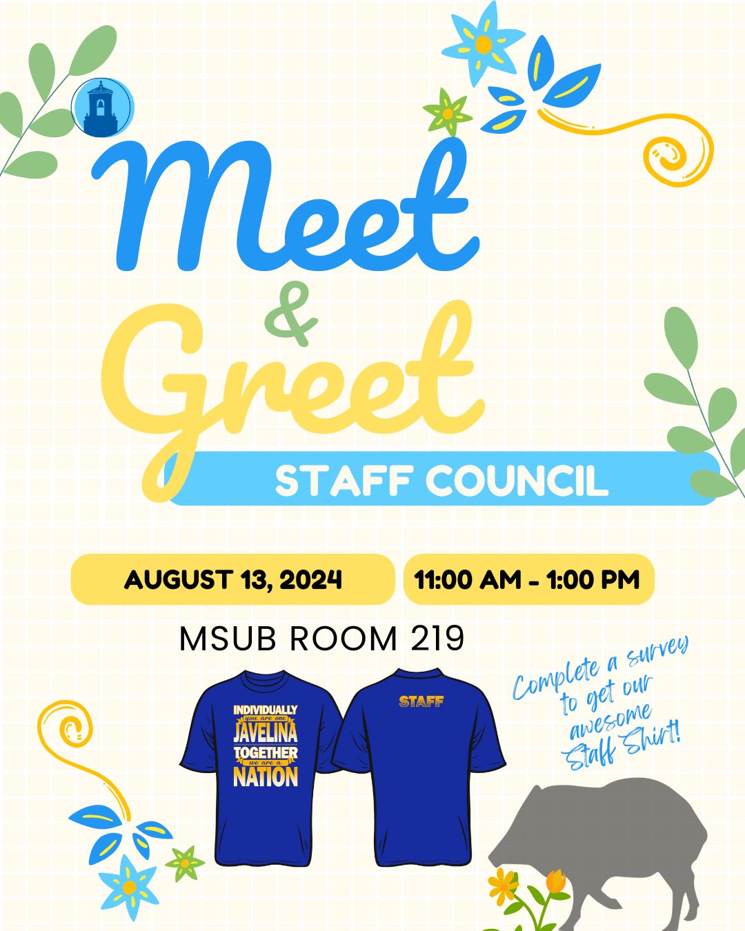 Meet&amp;Greet Staff Council Fall 2024