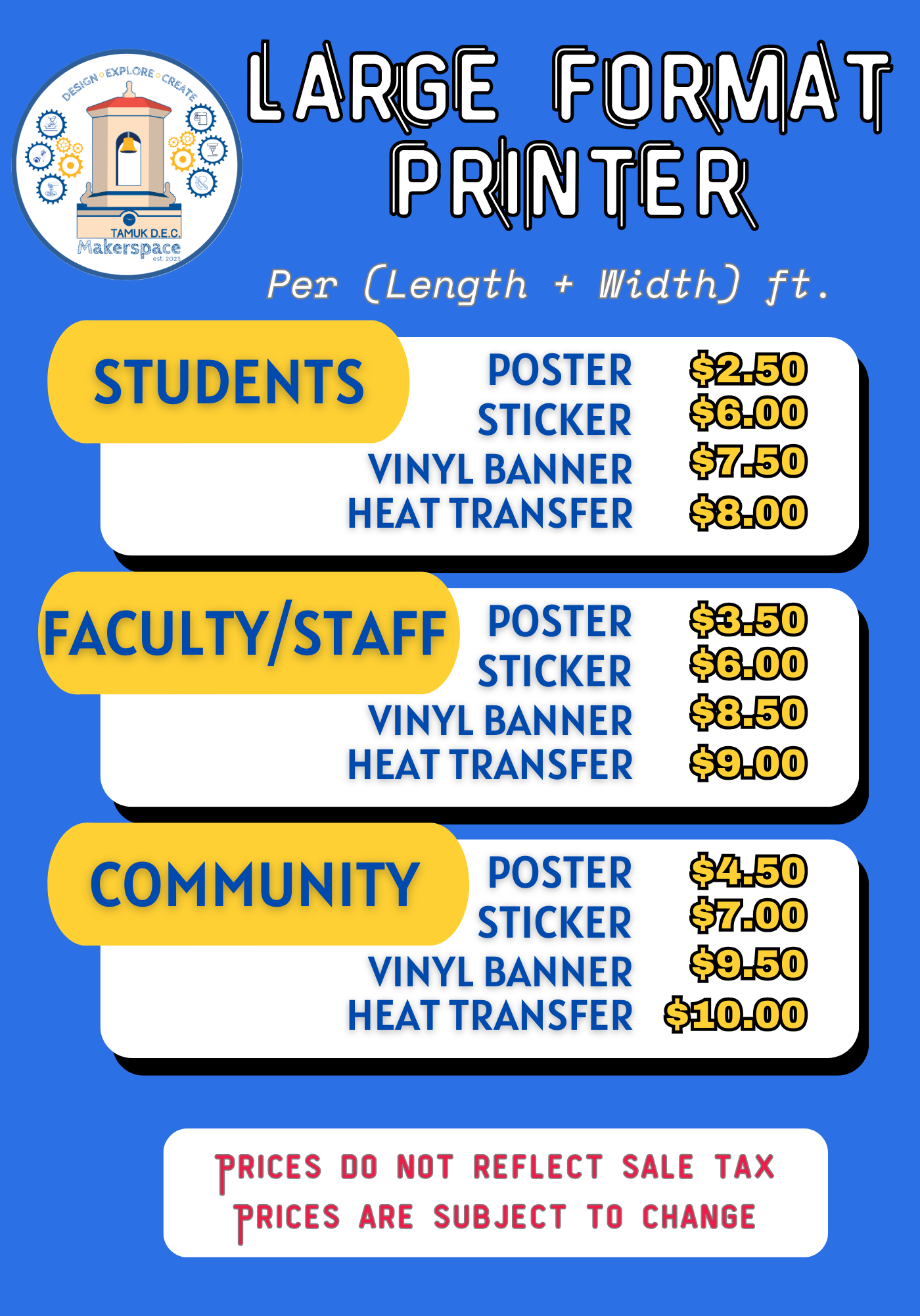 LgFormat Printer Prices 2025